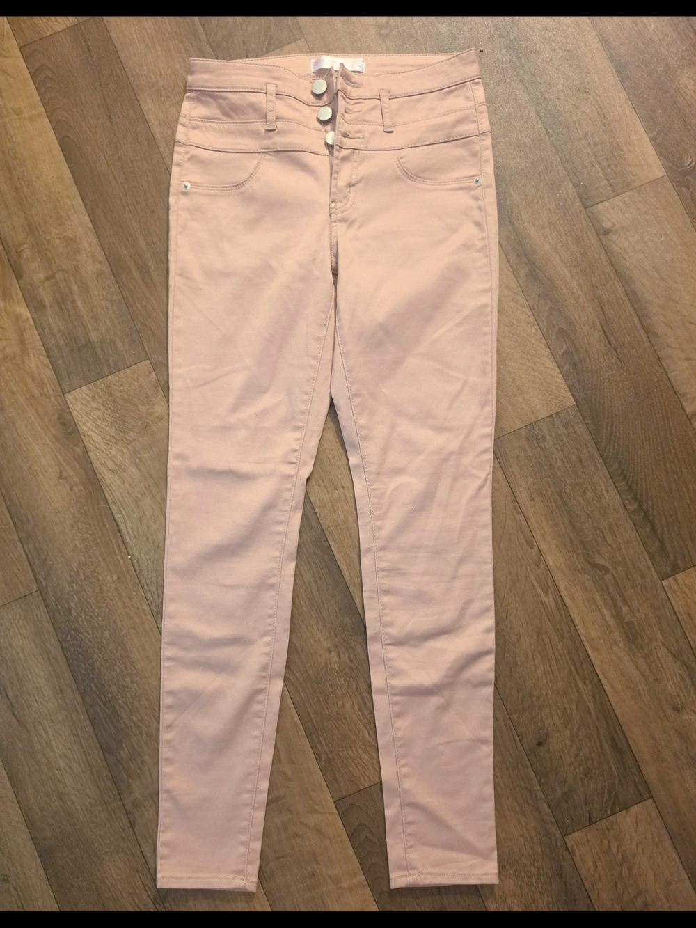 No Boundaries Light Pink Skinny Jeans